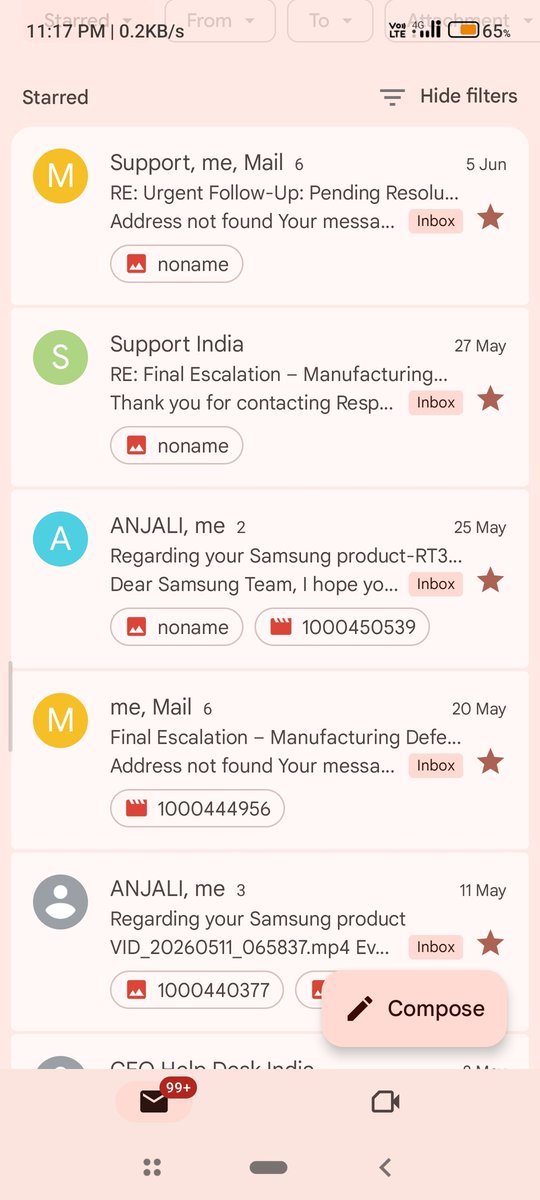 Sunyk1997's tweet photo. @Samsungindex

The top body panel of my refrigerator became loose within 6 months. I have been following up for 4 months, but there is still no resolution. My warranty is nearing expiry. If this issue worsens later, will Samsung ask me to pay?#samsungindia #BajajElectronics https://t.co/XynQ7yBTCX