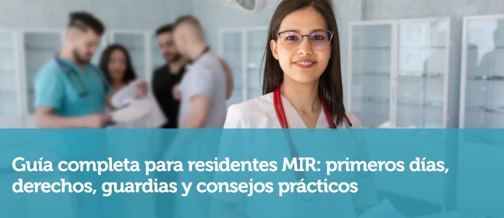 PROMIR_esp's tweet photo. 🩺 Ya eres #R1. ¿Y ahora qué?

Empiezan las guardias, las rotaciones, las dudas y una etapa tan ilusionante como exigente.

Hemos preparado una #guía con consejos prácticos para tus primeros días como residente #MIR 👇

https://t.co/2NihMY27cq

#MIR26 #medicoresidente #MIR2026 https://t.co/QP5oCA0Wpt