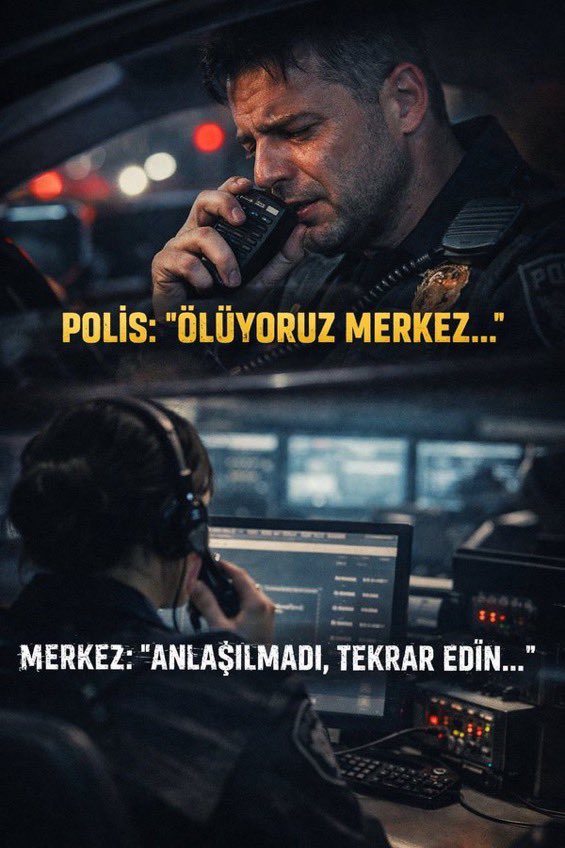 vatanaski25's tweet photo. #PolisOYalanıyor

Her polisin şikayetçi olduğu iki nokta;

Çalışmak değil,
Çalıştığının karşılığını alamamaktır.

Anlatmak değil,
Anlaşılamamaktır. https://t.co/5HZeomDa64