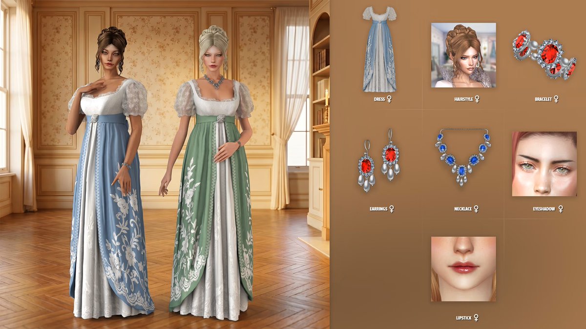 NataliS_SIMS's tweet photo. Jane Set  

DOWNLOAD👇 https://t.co/vrgQExv3ZV

 #sims4cc #ts4cc #s4cc #sims4ccfinds #sims4accessories #sims4jewelry #regency #roialty #empire https://t.co/c8G6K747Ko