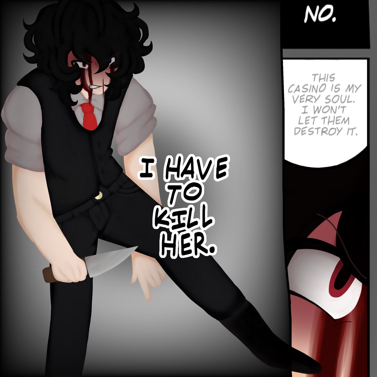 dedenneenjoyer's tweet photo. oh casino what are you doing even #ocart #oc #originalcharacter https://t.co/MuFPYUQNHM