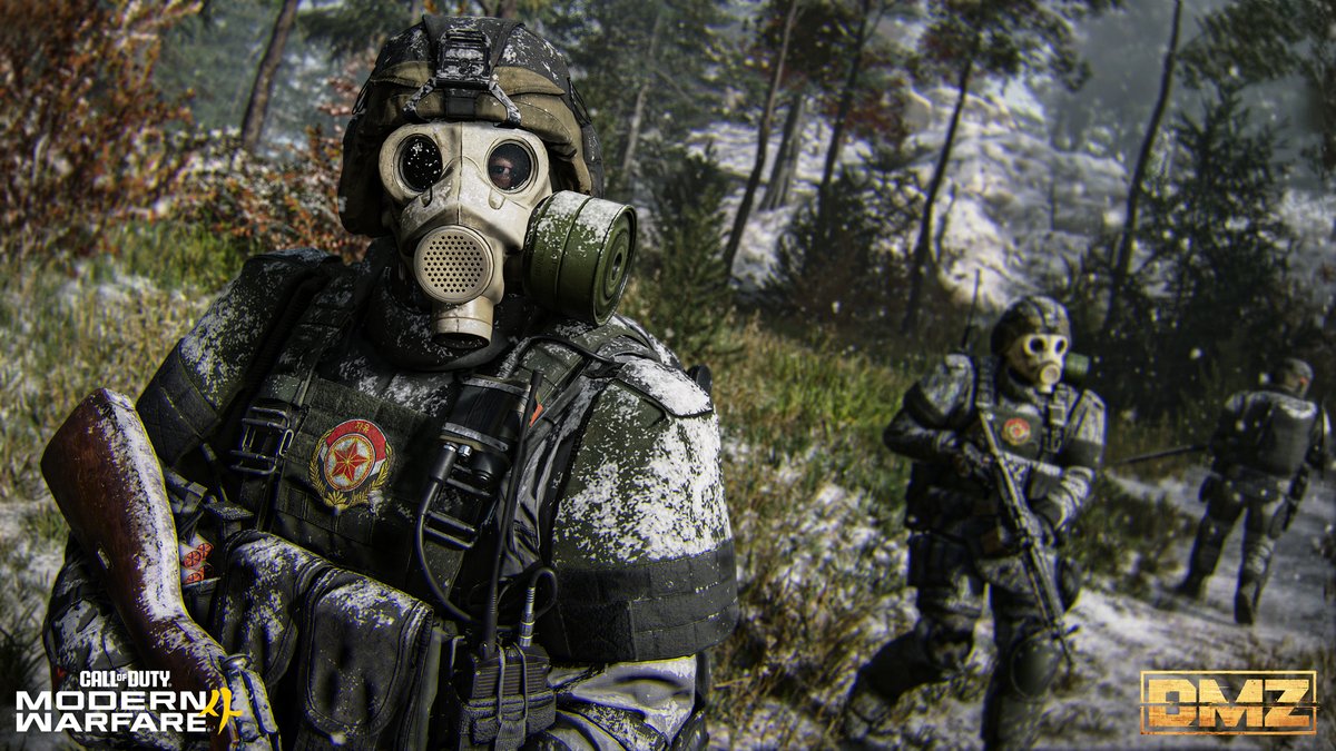 CallofDutyUK's tweet photo. Every choice has consequences with escalating enemy threats in DMZ ⭐️

▪️Take out your targets quietly and no enemy reinforcements will come after you.
▪️Kill enemies recklessly and you’ll earn your first star.
▪️The more stars you earn throughout a deployment, the more vicious your pursuers will be.

https://t.co/oyqqPue643