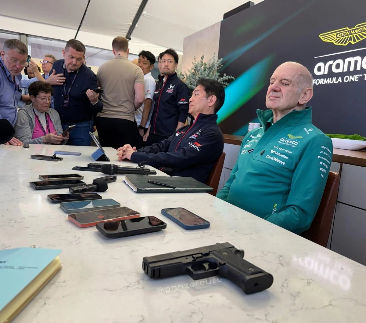CheChilundu's tweet photo. Aston Martin this season https://t.co/gFAcoEFFar