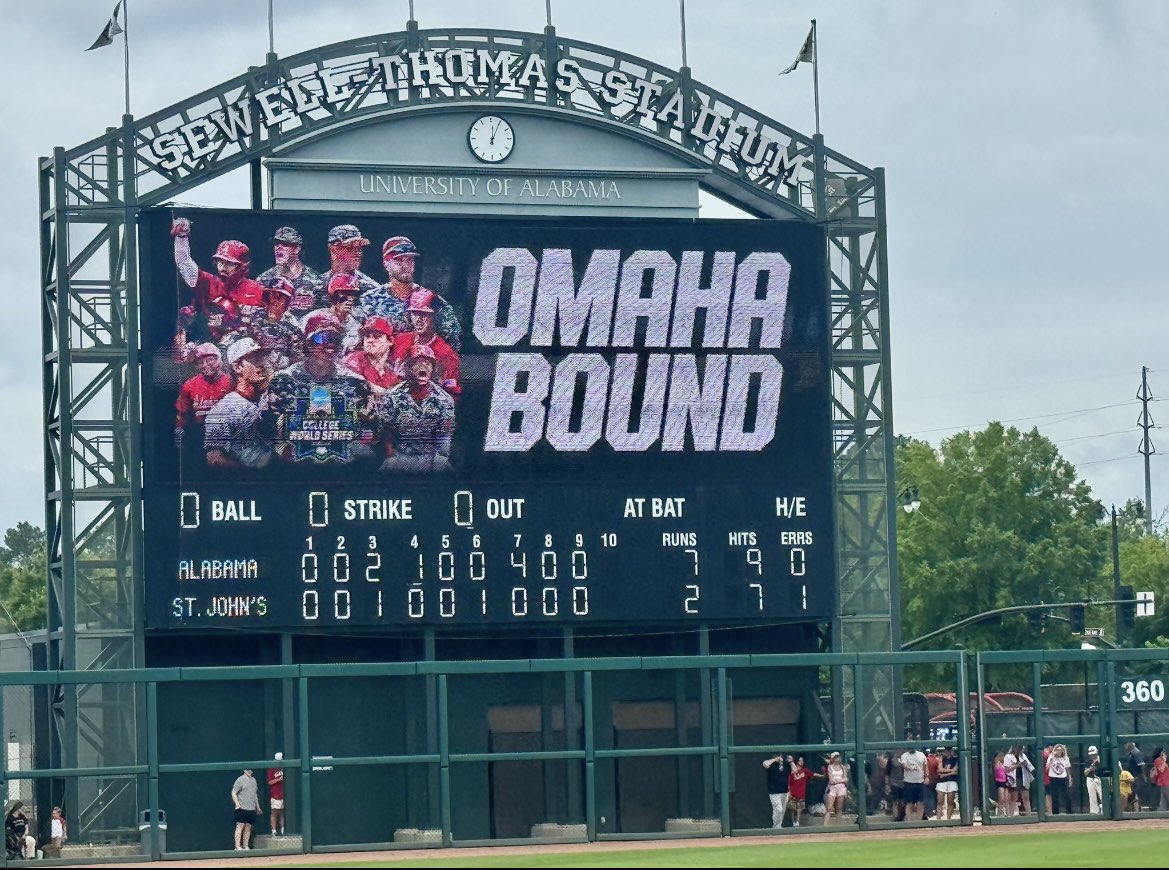 TIDEnGA's tweet photo. Roll Tide! ⚾️🐘♥️ https://t.co/SipCGROekm