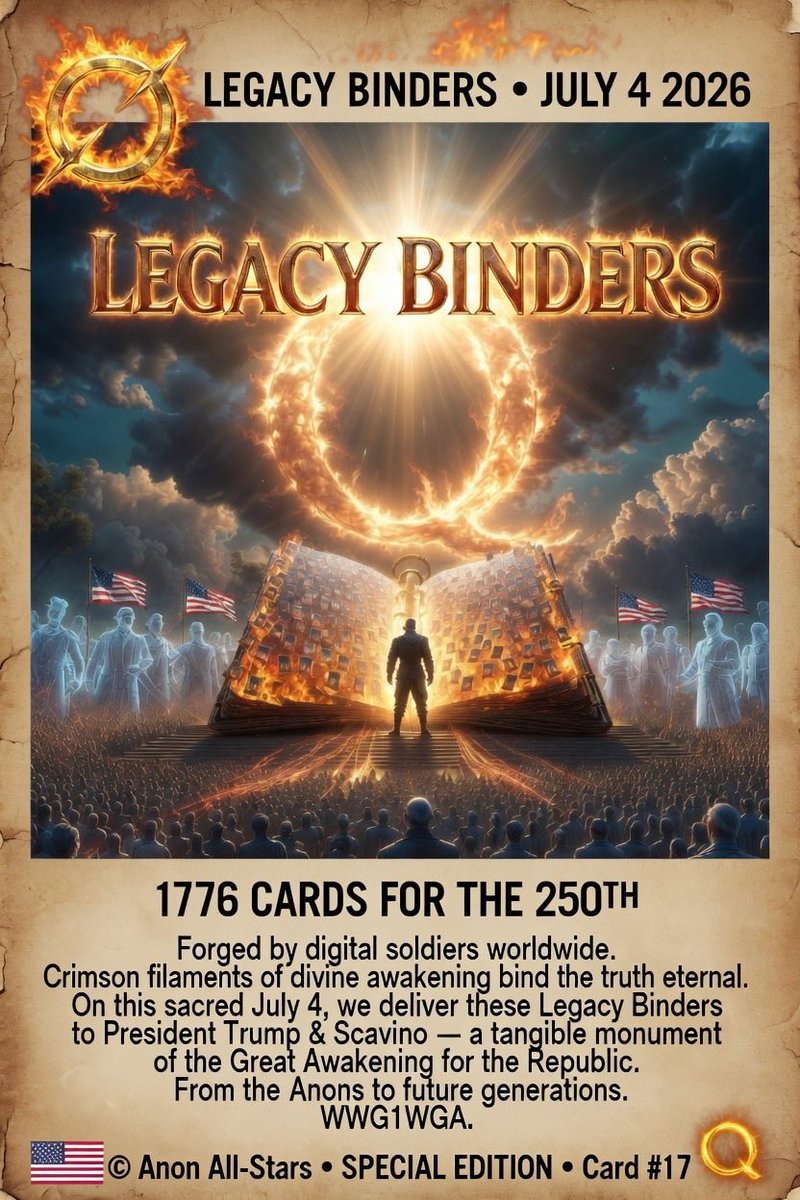 thestoicplumber's tweet photo. There’s a whole army of frogs making this happen behind the scenes….

Cards go to printers for set-up TODAY!

YUGE shout out to 

@coloali 
@BrunoSamar1717 
@backtobasixmom 
@zzgypsy0327 
@CreateUrTruth 
@SPatriot61 
@ChonitaNot 
@NunyaBidnass0_o 
@DonnaWr34914422 
@DickieT863 
@AstuteActual 
@buffiedawnmarie 
@Sense0fMeme17 

And so many others working tirelessly to meet deadlines for printing.

We said we would make this happen Patriots.

The folks above deserve the credit

I think I can speak speak for everyone when I say we all sincerely appreciate your prayers and support for this potentially world changing project…

Truly, I say to you 

NOTHING CAN STOP WHAT IS COMING

Anon All Stars  

Born for this