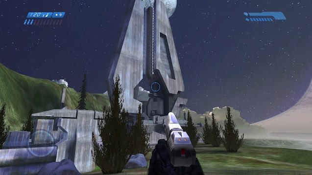 Mafooli's tweet photo. @qwertzzzxd Better, higher res screenshot of campaign evolved and better angle of the original CE beam tower. https://t.co/fpVF3mBjNO