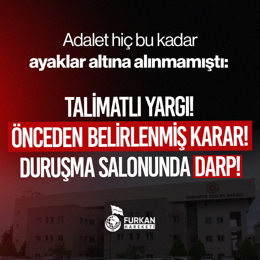 ismet05072023's tweet photo. OsmaniyeAdliyesinde Skandal
#OsmaniyeAdliyesi https://t.co/Z9BirrnkaJ