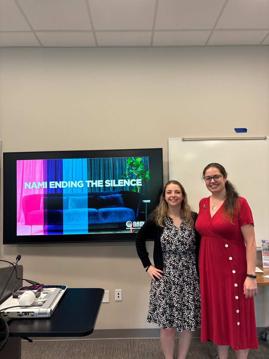 NAMIConnecticut's tweet photo. #NAMIConnecticut attended the 2026 CT Recreation and Parks Association Camp College! We shared #EndingtheSilence to help young leaders spot mental health warning signs and #endthestigma. https://t.co/SKa0lEWIcg