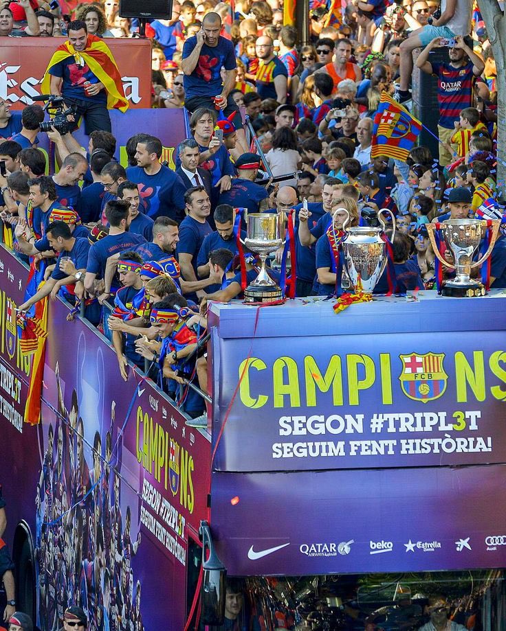 BarcaInsight_ID's tweet photo. buat kakak kakak kalo kalian belum pada tau, ini namanya Treble Winners ya https://t.co/vEVfRXTzZ2