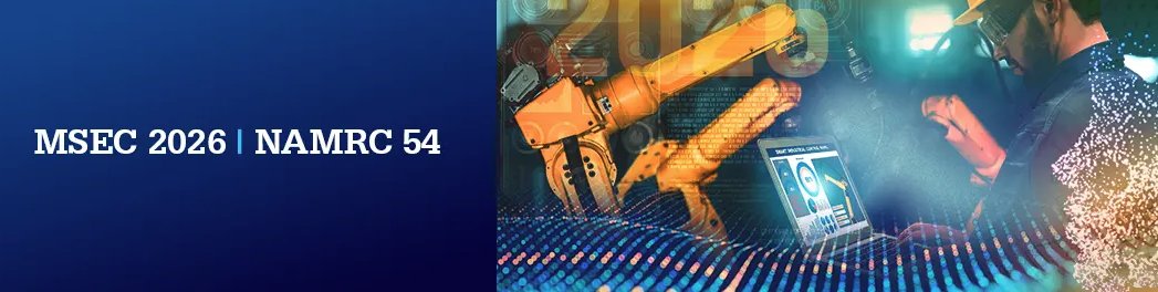 penntap's tweet photo. Our team is excited to be part of this week's 54th NAMRI/SME North American Manufacturing Research Conference (NAMRC) and the ASME International Manufacturing Science and Engineering Conference (MSEC) 2026. Find our booth in the main corridor at the Penn Stater. https://t.co/qr7aPNScXS