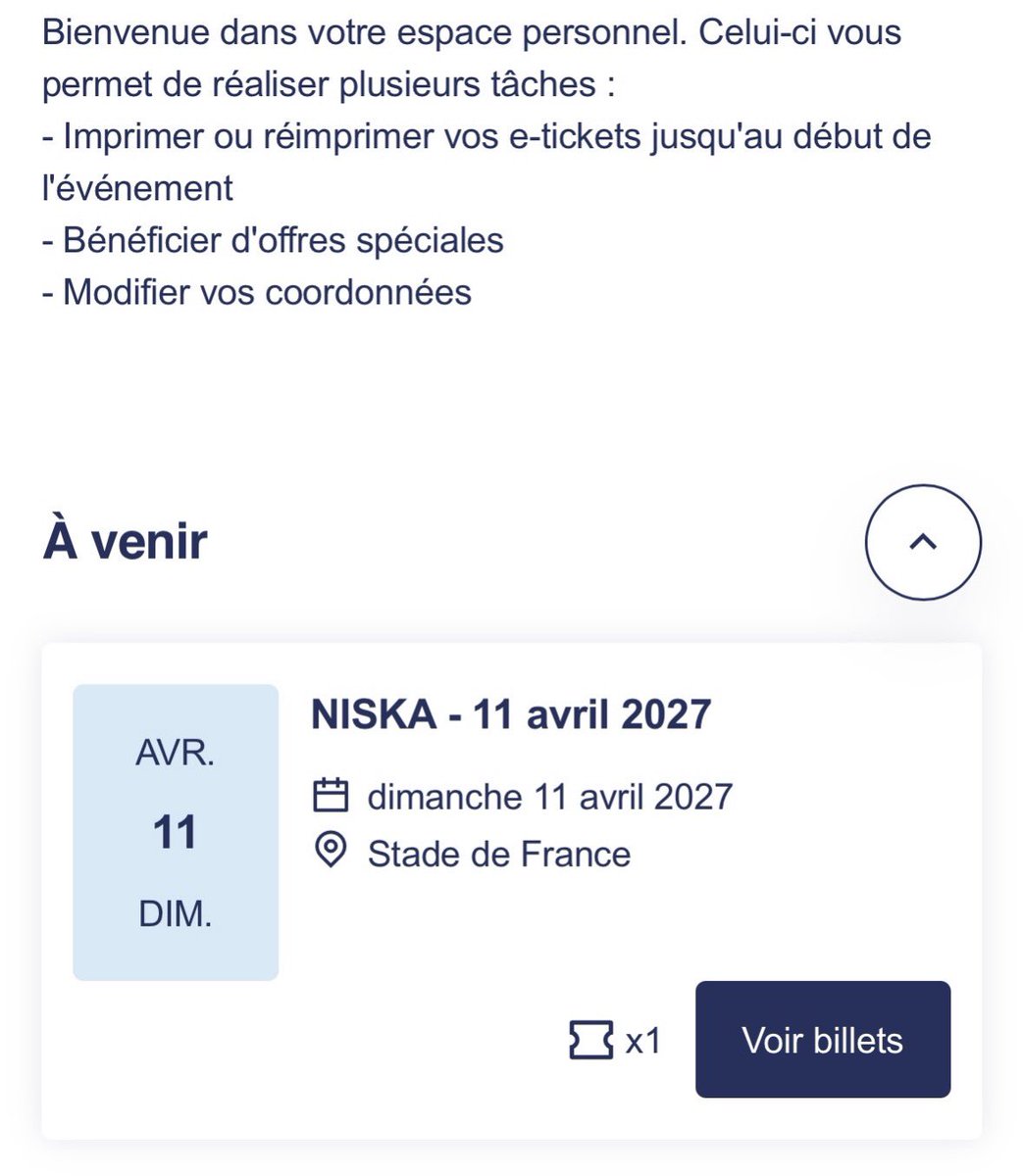 deskro243's tweet photo. Échange de place catégorie 1 contre fosse OR pour le concert de Niska du 11 Avril !! https://t.co/G7H1eejfWC