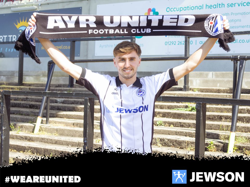AyrUnitedFC's tweet photo. 🗣️ “For me Ross was the most exciting player in League One last season and I am delighted that he has chosen Ayr United ahead of several other clubs that were interested in signing him. 

He is a player who will get fans on the edge of their seats and I’ve no doubt that given time, he will become a crowd favourite. 

I must thank the board for all their help and patience in getting this deal over the line.”

Gary Naysmith on the arrival of Ross Taylor.

#WeAreUnited
