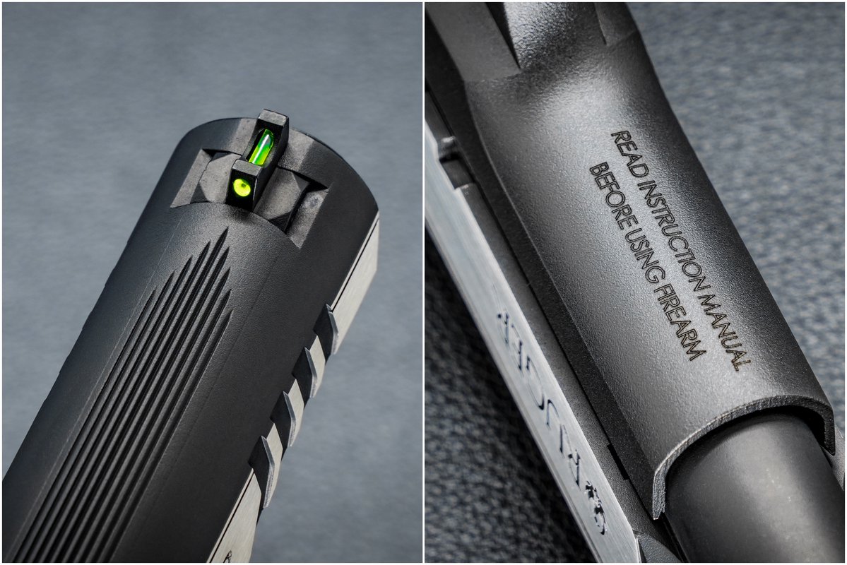 robertdeniyo's tweet photo. SRC Ruger SR1911 Competition
Rectify lower frame flat side
Rectify slide position
Real Fiber optic front sight
Loaded chamber indicator
Deep laser marking
G10 grips https://t.co/m1XChwbGCT