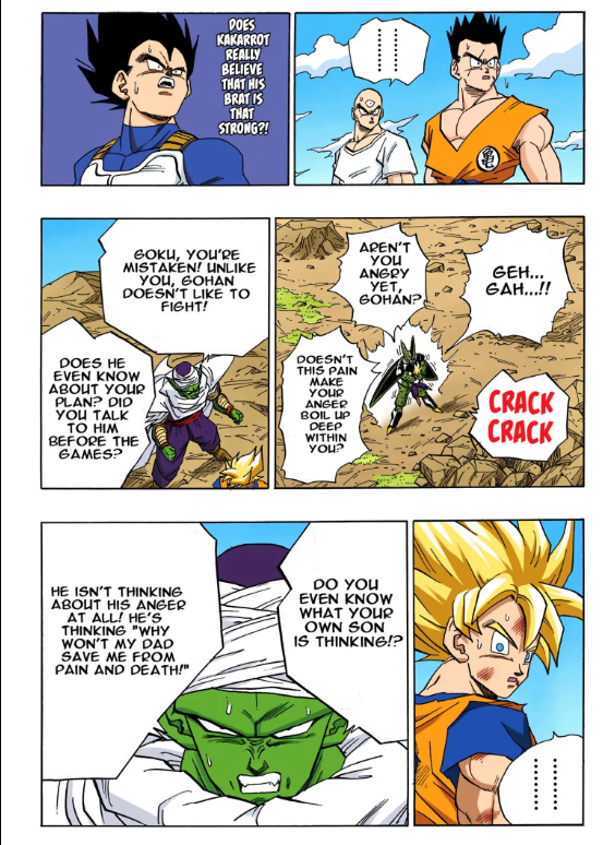 Imaius7's tweet photo. Piccolo understands Gohan better than Goku does https://t.co/czf70s2uNQ