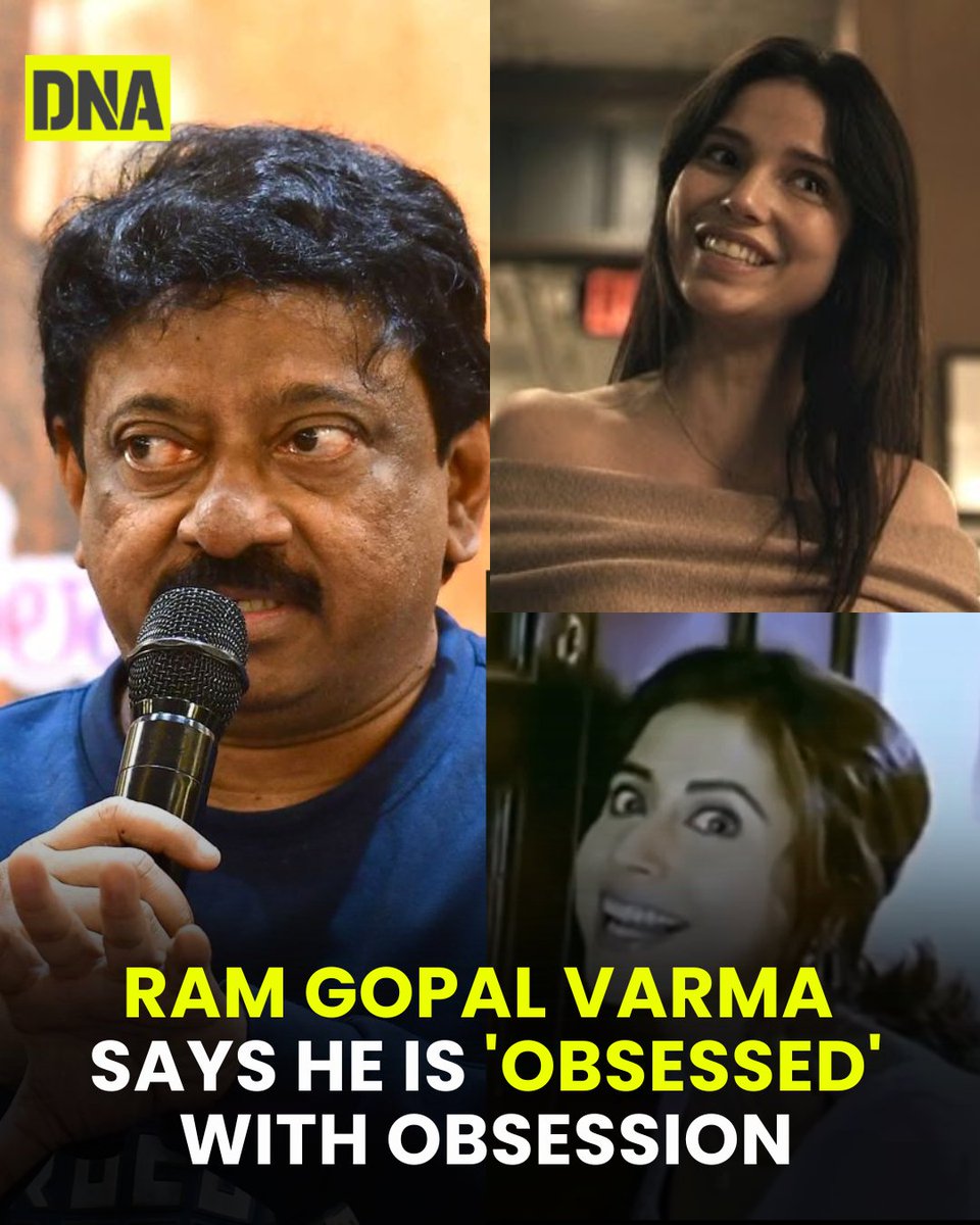 dna's tweet photo. Filmmaker #RamGopalVarma has showered praise on the supernatural horror film Obsession, saying the movie has challenged the long-held belief in the film industry that only big-budget, star-driven spectacles can attract audiences to theatres.

Read here :https://t.co/GohgdlB10P

#DNAUpdates | #Obsession | #UrmilaMatondkar