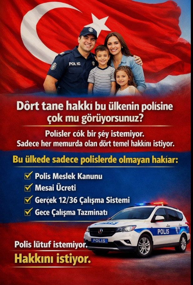 Burcin3344's tweet photo. 👉🏼Sendika hakkı istiyoruz 
👉🏼Taban maaşa zam bekliyoruz
👉🏼Fazla mesainin hesaplanmasını istiyoruz
👉🏼Ücretsiz ek mesai kalmasın istiyoruz
👉🏼2. Şark kaldırılsın istiyoruz
👉🏼Emeklilik süreleri 20/25 yıl olarak düzenlensin istiyoruz
#PolisOYalanıyor https://t.co/C4MqtECTxv