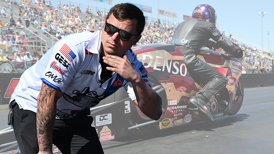 NHRADragster's tweet photo. BREAKING: Three-time Pro Stock Motorcycle national event winner Joey Gladstone  will race Matt Smith’s Denso Buell at this weekend’s Super Grip NHRA  Thunder Valley Nationals in Bristol, Tenn.
https://t.co/LK7DDCLYkf #NHRA https://t.co/g7ueMGwmKG
