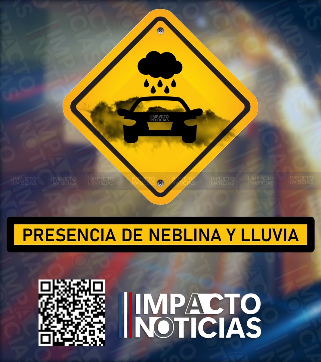 ImpactoNTv's tweet photo. ⚠️ MRO Golfo Centro informa: Libramiento Tulancingo - Nuevo Necaxa, Presencia de Neblina en distintos puntos del tramo carretero.
Circule con precaución y encienda sus luces
¡No olvide utilizar su cinturón de seguridad! https://t.co/VbvV8RzwFo