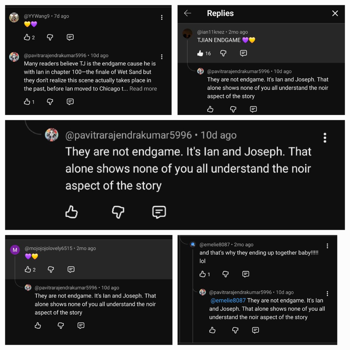 iseriemand's tweet photo. @jirouwife They also spamming this Chicago bullshit in Addiction MV comments section 😒 https://t.co/tzSxAhygDJ