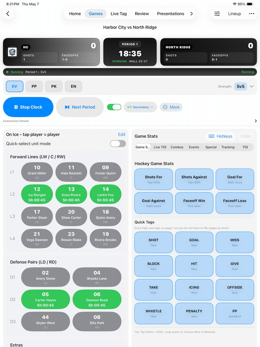 kaish_app's tweet photo. Kaish App is live.

Built for coaches and video staff who need a cleaner way to tag, review, teach, present, and share game video.

Live tagging.
Review timeline.
Clips.
Reports.
Presentations.
Share Files.

Start with a 7-day App Store free trial:

https://t.co/Vf1pARbvbG https://t.co/71sZThV8KX