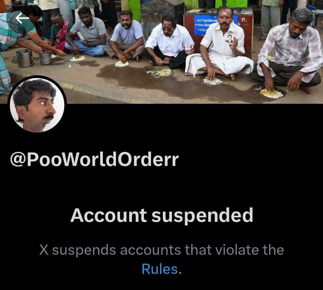 HomefrontBeacon's tweet photo. This app is dogshit. The anti-White indians have insiders working at X who will ban any account that goes against them. https://t.co/fNIHd0SMbE