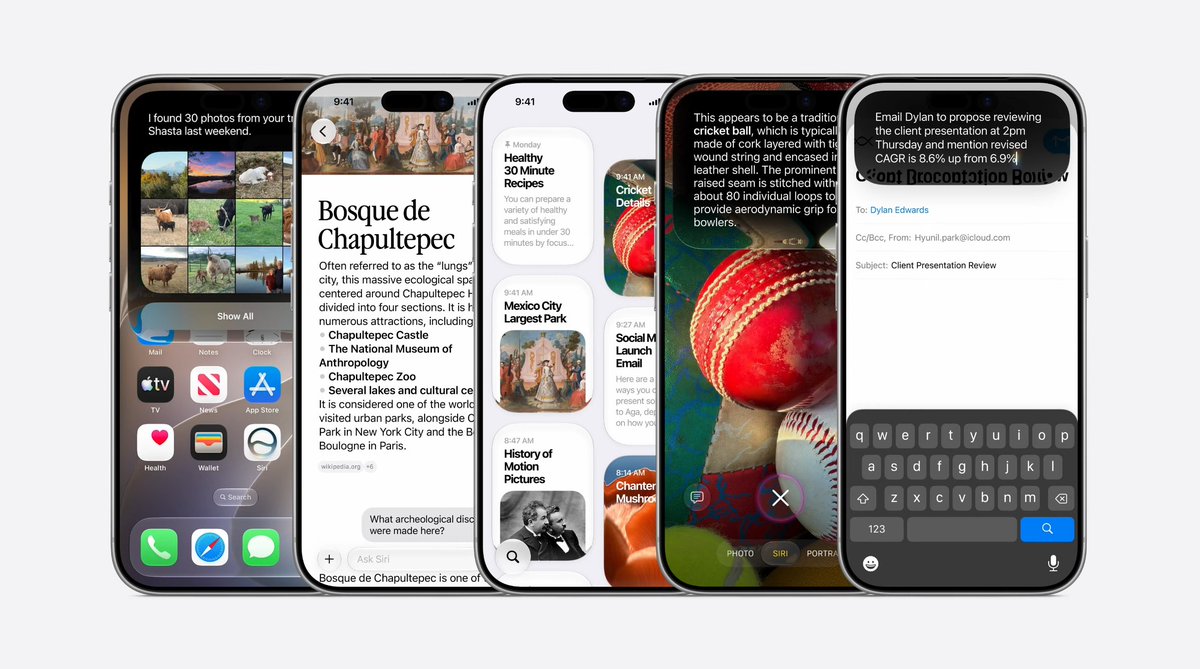 JulienChieze's tweet photo. Apple vient d'annoncer beaucoup de nouveautés pour iOS 27, Siri et Apple Intelligence... 

Et clou du spectacle : Siri AI ne sera pas disponible en Europe. Voila. Merci (mais sinon on a des bouchons accrochés aux bouteilles) 😡
https://t.co/rgmRhNDO9X https://t.co/Hk6gkx9v7Y