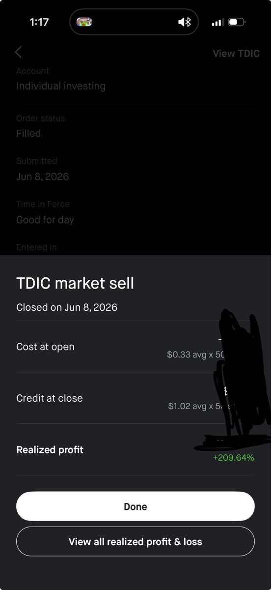 Mrsquill02's tweet photo. @stockplaymaker1 💰 And we're done for the day thank you SPM 🫡 https://t.co/eSCCF8i4Pm