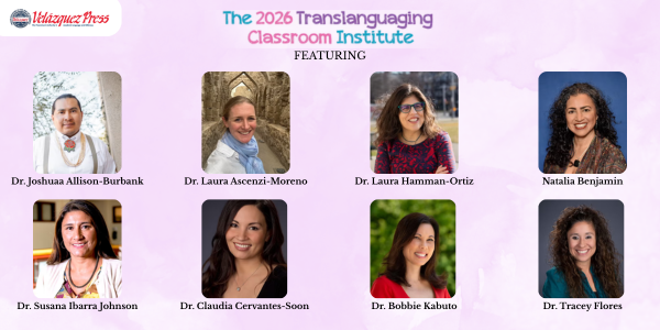 VelazquezPress's tweet photo. Multilingualism is an asset. Instruction should reflect it. 📚

Proud to support the 2026 Translanguaging Classroom Institute alongside educators and researchers advancing classroom practice.

https://t.co/rjTFIUQgOu

#Translanguaging #ProfessionalLearning https://t.co/Cl0udJsw8X