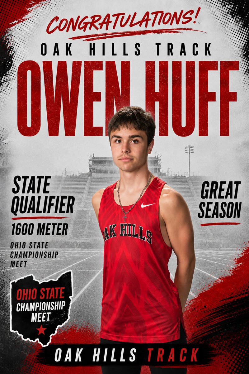 WeAreOakHills's tweet photo. Congratulations to the entire @oakhillstrack program and our State Qualifiers on another great season!
@OHLSD @OakHills_HS @_ohaef @OHHSRedSea @OakHillsSTR @OakHillsATC @gmcsports https://t.co/oHB4qfB0v5