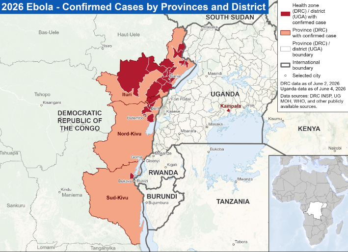 GalcomUSA's tweet photo. Rebuilders FM in the DRC consistently reports higher Ebola case numbers than world health organizations.   Please keep praying that this plague would be halted there and in nearby Uganda.  #GalcomUSA #Ebola2026 #EbolaRDC #Christianradio #solarradios https://t.co/GDnZ4e8Ydu