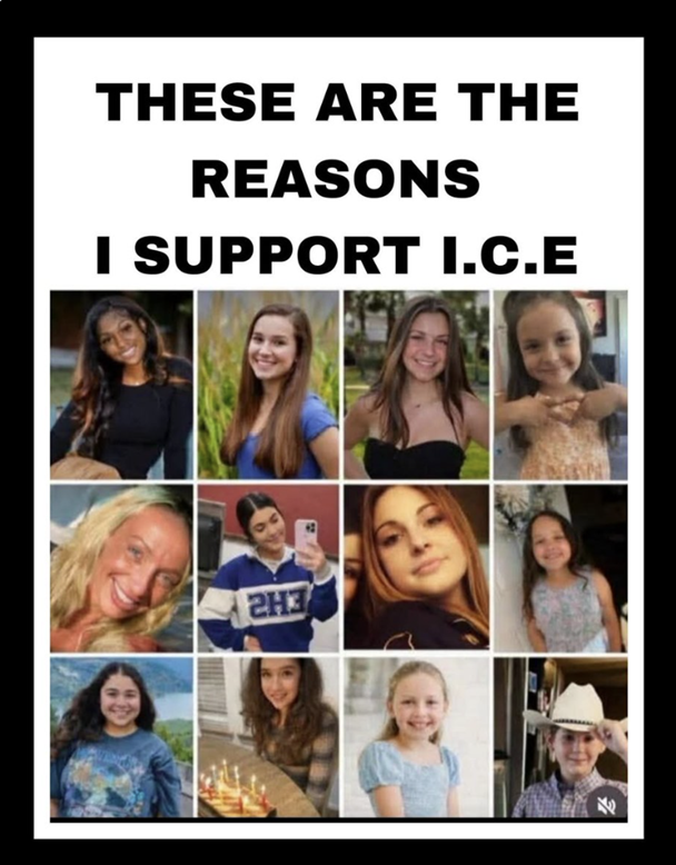 dwickham15's tweet photo. @NYCMayor Help save our kids. Double the ICE budget and deport all ILLEGAL IMMIGRANTS!!  @ABC @CBSNews https://t.co/Ortb1nhUHf