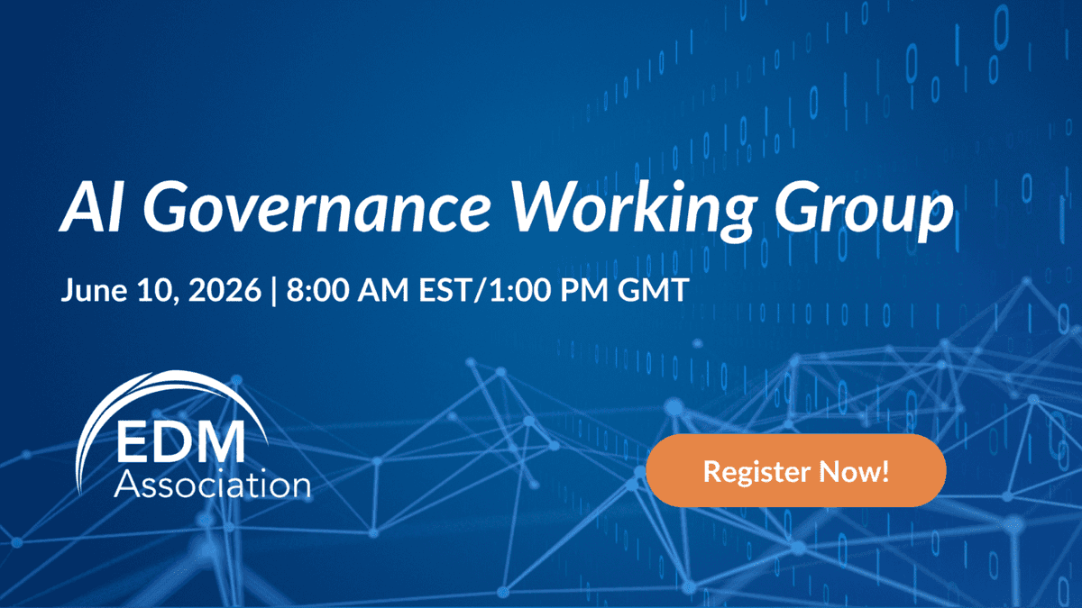 edmcouncil's tweet photo. Join our next virtual AI Governance Working Group Meeting June 10th!

This group is bringing together practitioners, thought leaders, and innovators to create the definitive framework for governing AI responsibly. 

Register here: https://t.co/8Wf3PowSFZ https://t.co/UNfLtSoY1M
