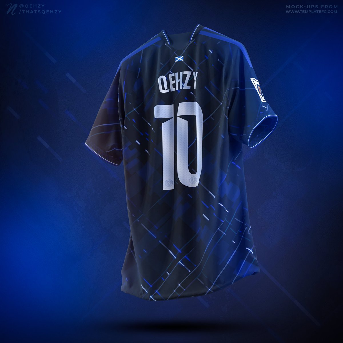 Qehzy's tweet photo. 🏴󠁧󠁢󠁳󠁣󠁴󠁿 Scotland World Cup 2026 Home Concept Kit. https://t.co/EJoJRmIKsJ