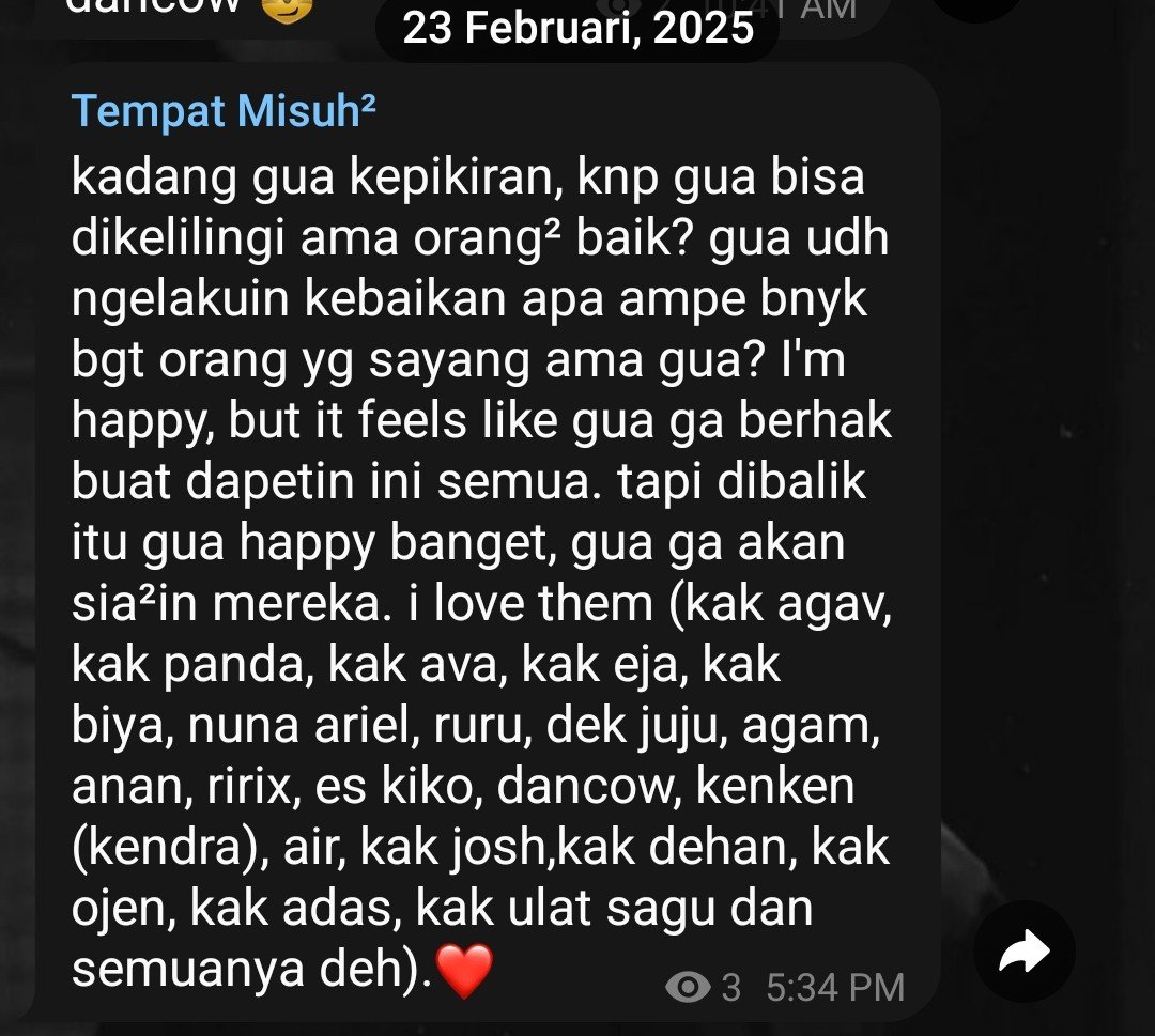 veltisc's tweet photo. setahun lalu gua nulis gini ternyata wkwk, sampe sekarang gua msh syaang jg ama mereka. tp ad beberapa yg ngilang pls apalagi agamie ama anan hiks kangen bgt ama duo itu 😣 https://t.co/MHQIMSx8jx