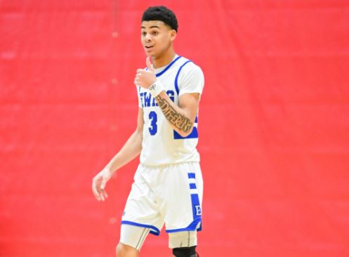 NJHoops's tweet photo. 6 foot 2 Ewing two sport star Kristian Thomas has made his college pick. - https://t.co/uDbb2AlPBN https://t.co/x5jBjAWLJH