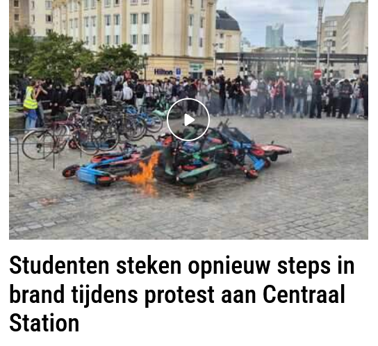 verstrepen's tweet photo. Hoeveel 'échte studenten' doen dit? Hoeveel extreem linksen? Hoeveel van vreemde origine? Zovele  vragen...  #brussel #hellhole https://t.co/SL0W35vyOg