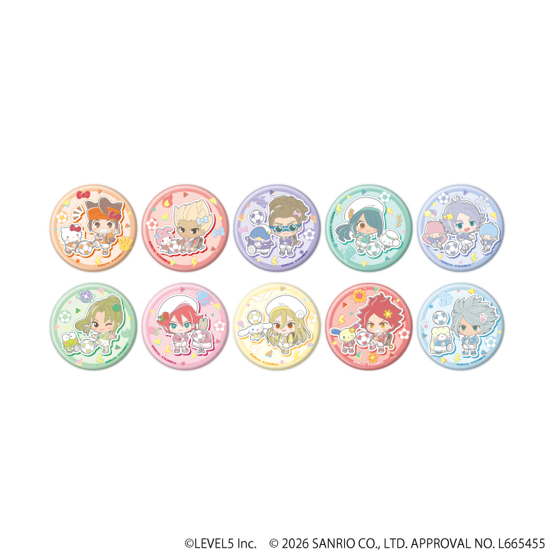 コレイズ販売終了間近】 イナズマイレブン×サンリオキャラクターズ_缶