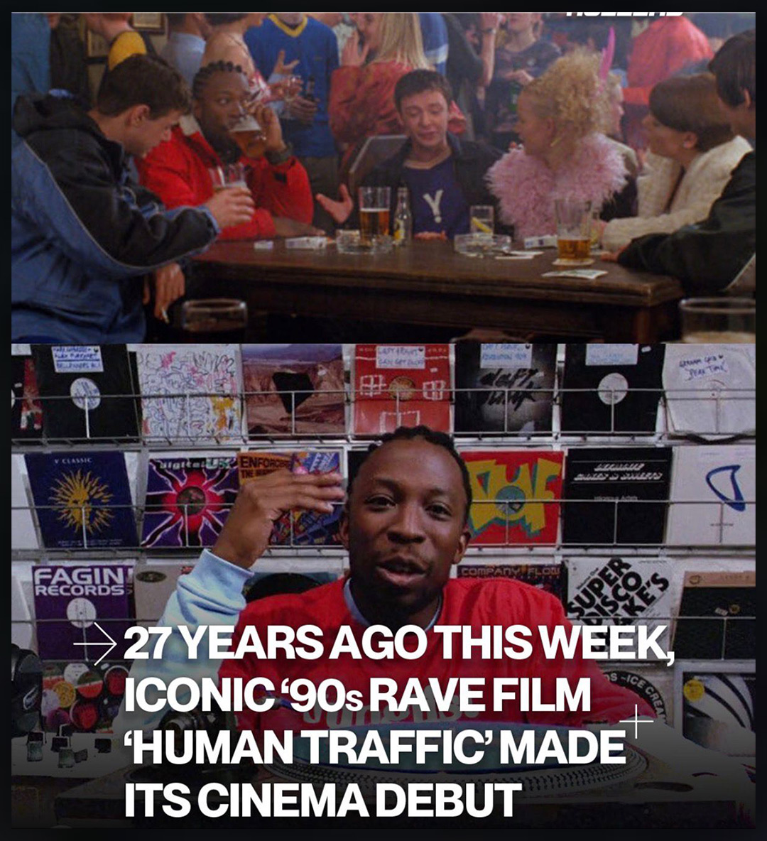 Slipmatt's tweet photo. What a classic... nice one bruvaaa!!! 🤩 #HumanTraffic📺 https://t.co/q4TBpOj7BU