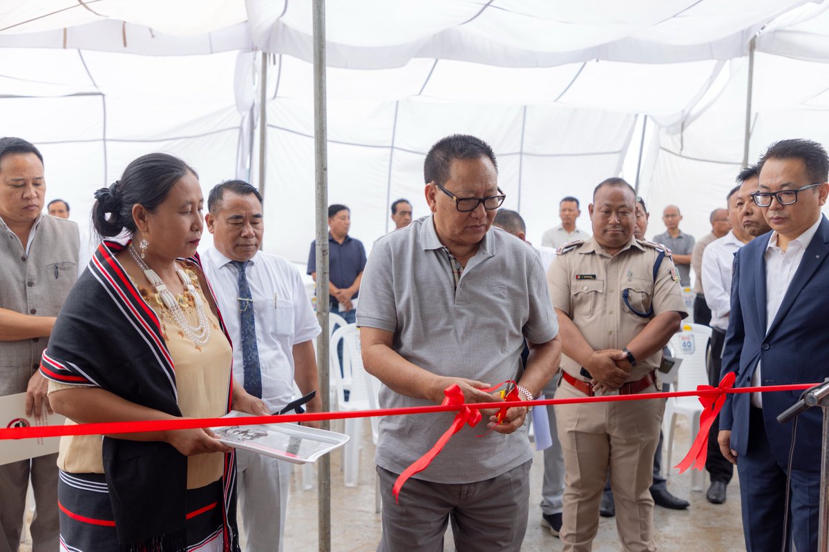 TRZeliang's tweet photo. Delighted to have inaugurated the newly constructed District Planning Machinery, Peren, a significant addition to the administrative infrastructure of the district. The establishment of this office marks another step towards strengthening planning, coordination, and effective implementation of developmental initiatives in Peren.

Subsequently, attended the District Planning & Development Board (DPDB) meeting, where we reviewed the resolutions and action points of the previous meeting and deliberated on a range of issues affecting the district. Constructive discussions were held on measures to accelerate development and address challenges confronting our people. We remain dedicated to ensuring sustained growth and progress for Peren District.
