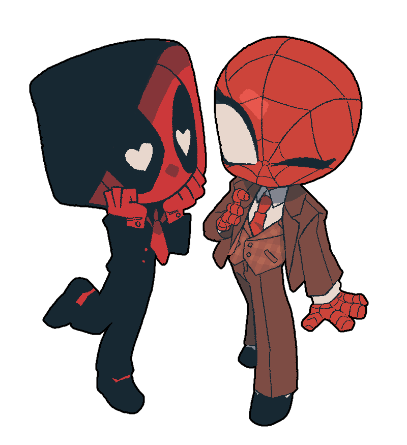 dawn460189's tweet photo. #spideypool https://t.co/hmS1unPcmA