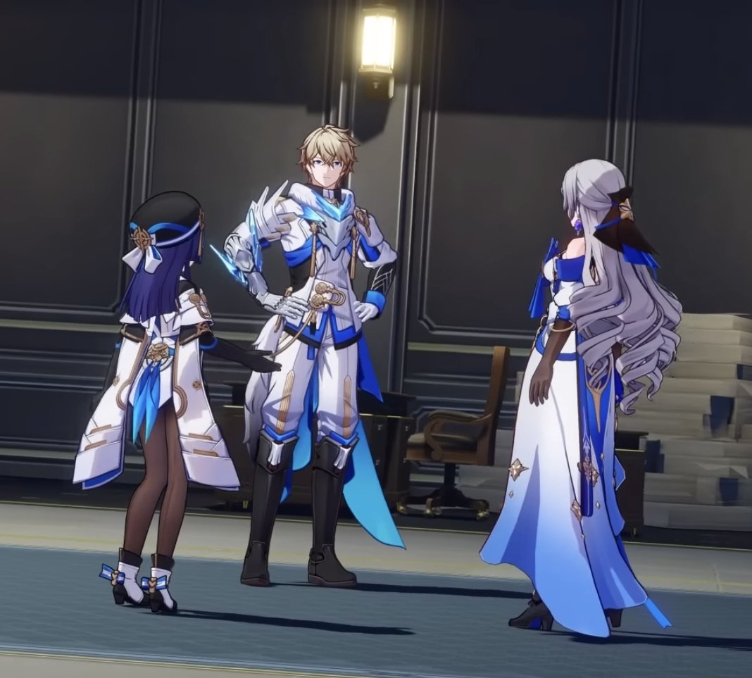 goddessofhmoon's tweet photo. the design of their uniforms is top tier to this day, they managed to individualize each of 'em while maintaining a strong visual cohesion,giving them a shared aesthetic identity without making them look repetitive

belobog designs were on another level in terms of visual quality https://t.co/JSc3JAhA5r