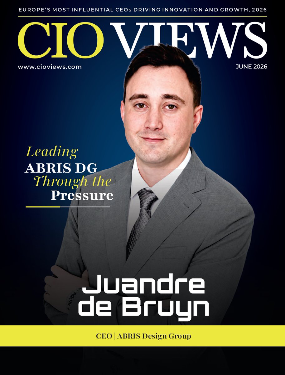 CIOviews's tweet photo. 🚀 We are delighted to showcase Juandre de Bruyn, CEO of ABRIS Design Group, on the cover of CIO Views Magazine’s prestigious edition, “Europe’s Most Influential CEOs Driving Innovation and Growth, 2026.”
🔗https://t.co/pXsQzbhflT

#Leadership #Innovation #DefenseTechnology https://t.co/l44FOZZhmk