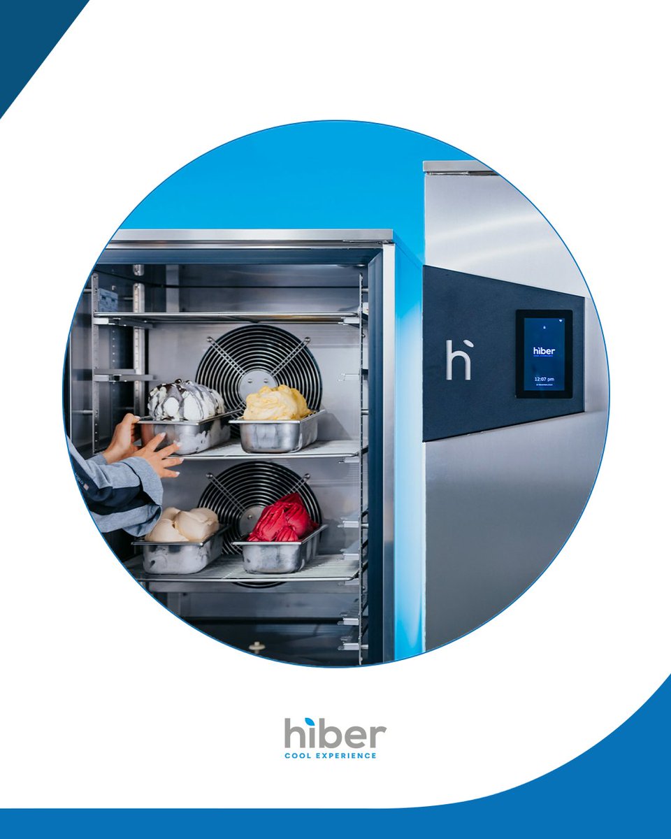 AliGroupFS's tweet photo. 🍦 #Hiber blast chillers and #refrigeration solutions help gelato professionals protect creaminess, structure and flavour, guarding every creation against dehydration, oxidation and temperature changes.

Explore Hiber solutions 👉 https://t.co/9di0sijxcT

#AliGroupFS #FoodService https://t.co/mWOLyqN2O9