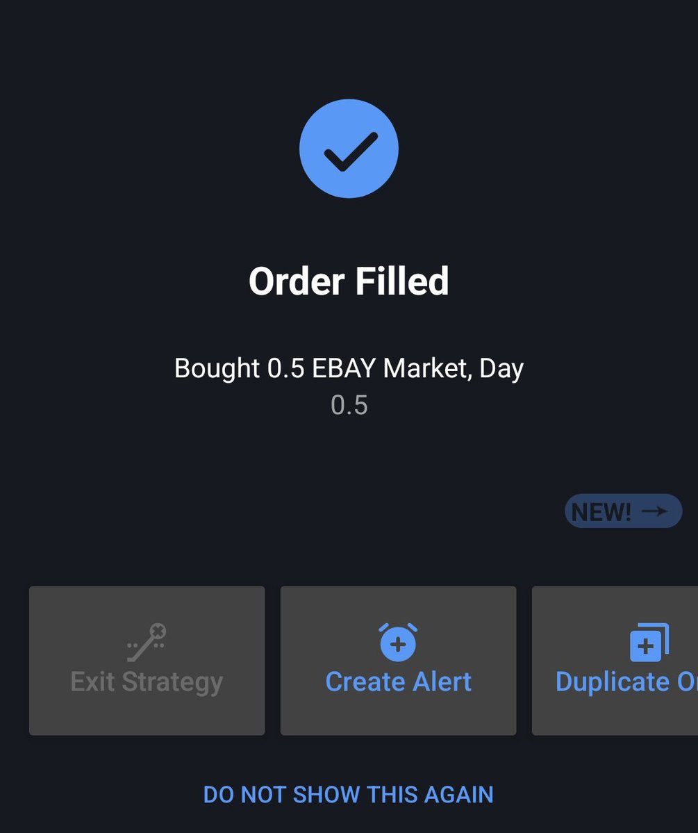 EthJuniper's tweet photo. just dropped $ on 0.5 shares of $EBAY

more conviction than any current eBay board member or executive has shown since 2021 https://t.co/0QCOsLensY