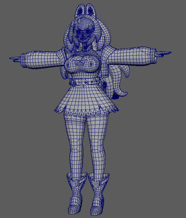 MithraLagos's tweet photo. I realized I hadn't posted the wireframe of the Lily model I made yet

#PinkThingArt https://t.co/tpX6iB7iB3