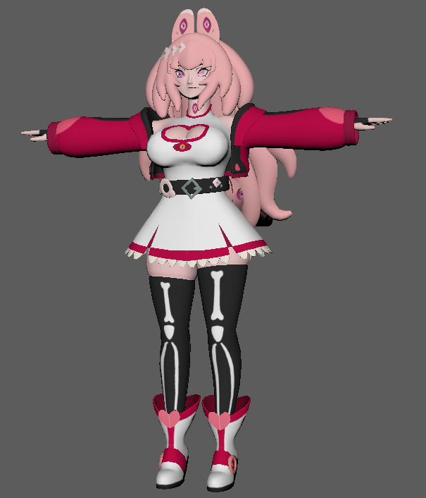 MithraLagos's tweet photo. I realized I hadn't posted the wireframe of the Lily model I made yet

#PinkThingArt https://t.co/tpX6iB7iB3