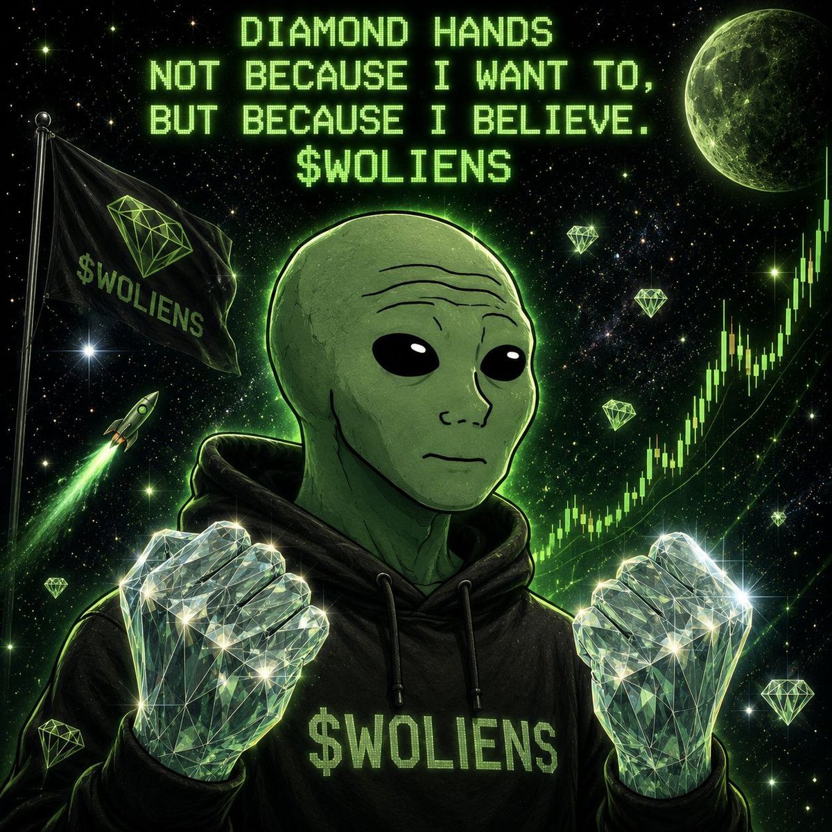 peteyskeety954's tweet photo. This is your ticker!! 

$WOLIENS is still one of the most underrated plays on Solana.

Strong community, relentless builders, and plenty of room to grow from here. Smart money accumulates before the crowd arrives. 

CA: 9q4YpAo4XnLZjEUcYdXPRuw3jMEgn6o9CUCftxugpump

@MAGA_Aliens @WojakOnX @Wolienscoin @DOD_ON_SOL #Solanamemecoin #crypto #Aliens @solana