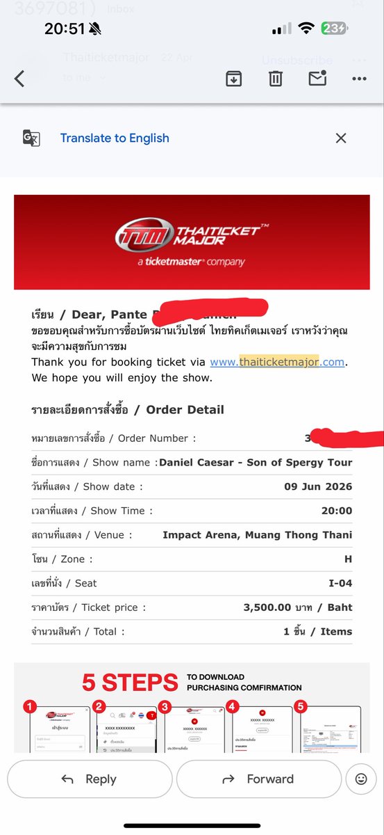 hamtarococoapun's tweet photo. ปล่อยบัตรคอน daniel ceasar โซน H แถว I ราคา 3800 ครับ นัดรับหน้าคอนช่วง 18.30 น. มีใบมอบอำนาจให้พร้อมครับ

#DanielCaesar
#SonOfSpergyTourBKK
#danielcaesarinbkk
#DanielCaesarSonOfSpergyTour https://t.co/KUzMivFh5x