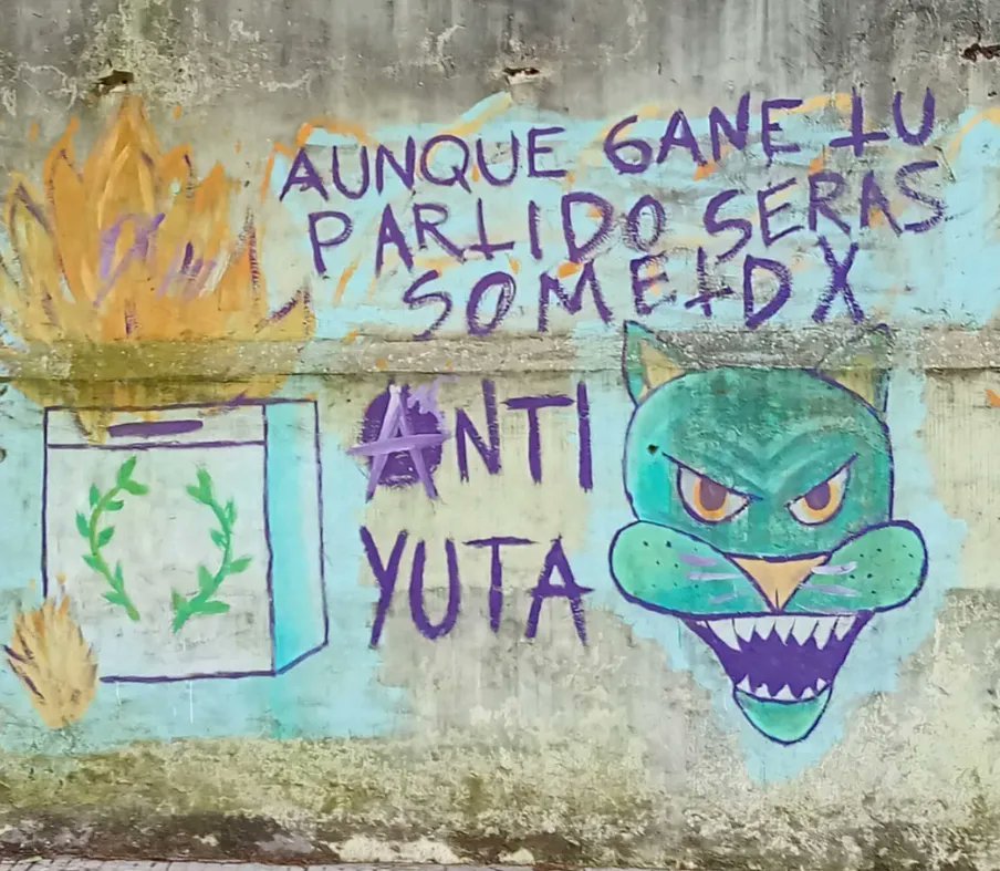 Anarcooltura's tweet photo. Aunque gane tu partido siempre serás un sometido!
ANTIYUTA 🏴 ACAB #BuenosAires 💣 https://t.co/JKRZlT5jcZ