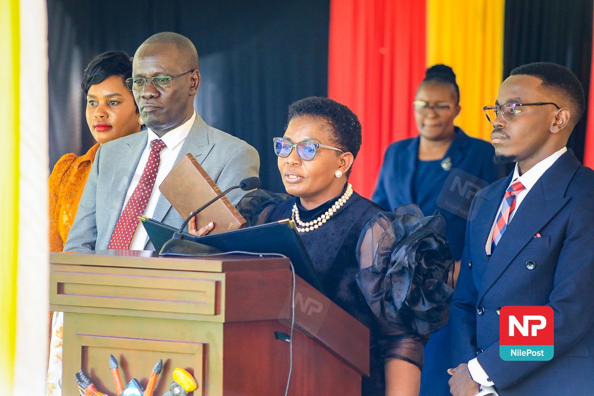 francis_isano's tweet photo. Hon @JustineLumumba has been sworn in as Minister of Information, Communications Technology and National Guidance for the 2026-2031 term. 

#NBSUpdates https://t.co/6dc9Eus3cj